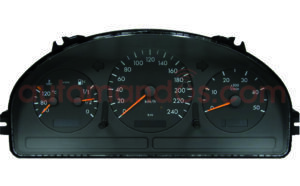 reparar cuadro instrumentos mercedes Clase ML w163