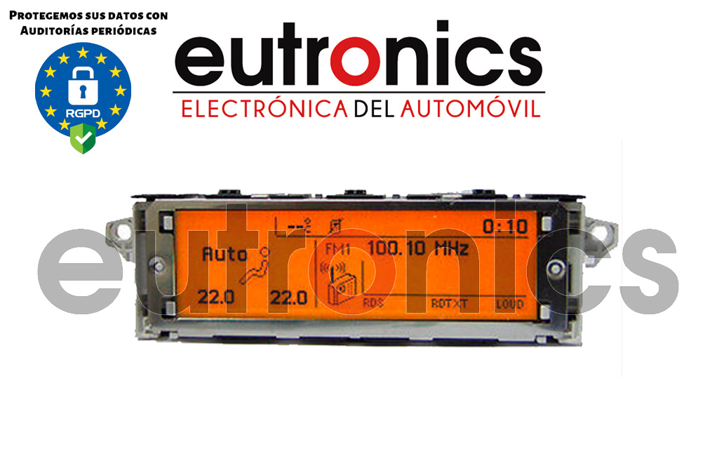 Pantalla en Peugeot 407 - Control de la Temperatura y